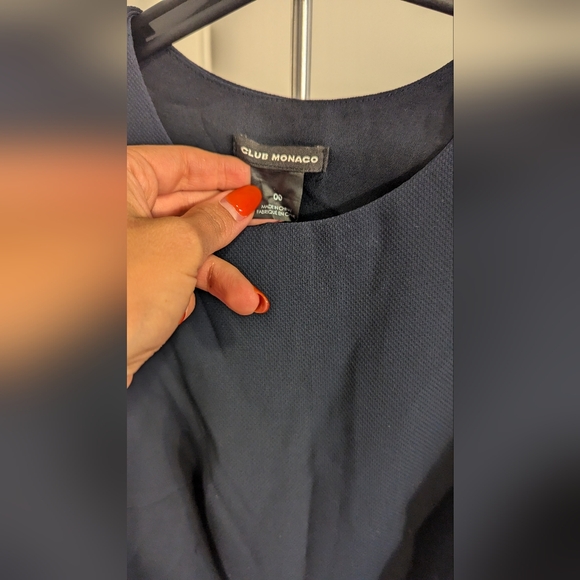 Club Monaco Navy Romper - Picture 3 of 7